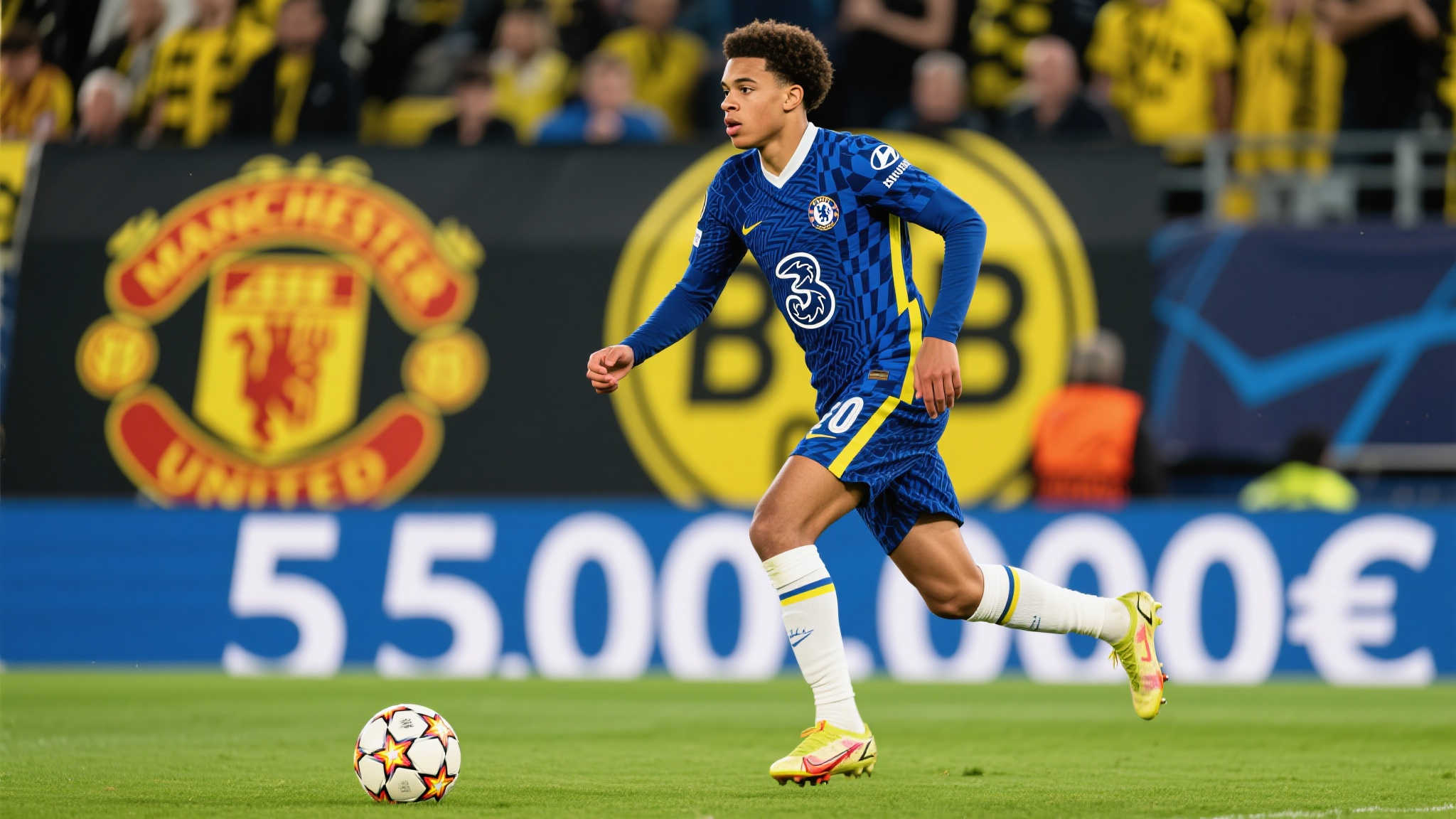 以近期类似案例为例，曼联在签下霍伊伦时支付了超过7